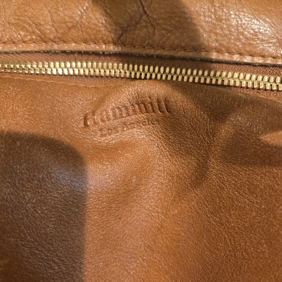 Hammitt Daniel Cognac/Black Leather Medium Handbag - Picture 7 of 16